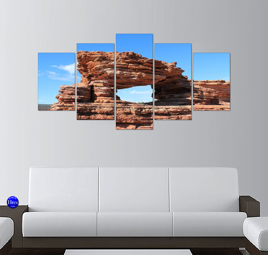 Nature's Window Rock Arch in Kalbarri National Park
