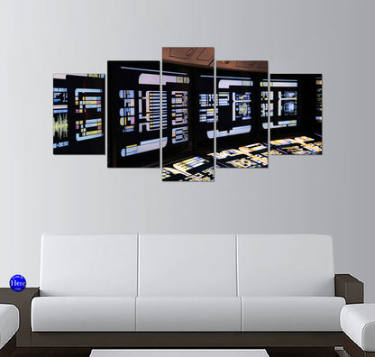 Star Trek LCARS Starfleet Bridge Console Screens