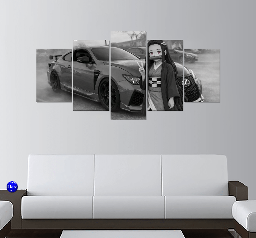 Large (Please Refer To Size Chart) / Gallery Wrapped (Ready To Hang)