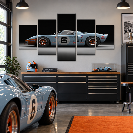 1969 Ford GT40 Mk I Gulf P/1075 Le Mans Winner