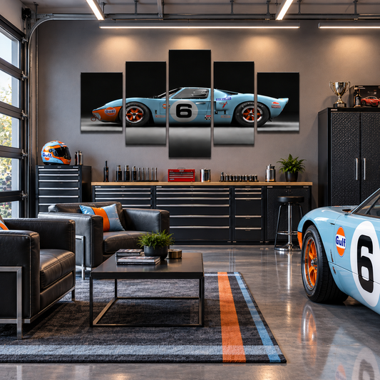 1969 Ford GT40 Mk I Gulf P/1075 Le Mans Winner