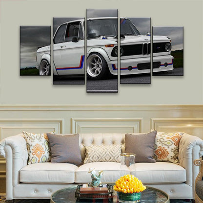 BMW 2002 Turbo 5 Panel Canvas Print Wall Art - GotItHere.com