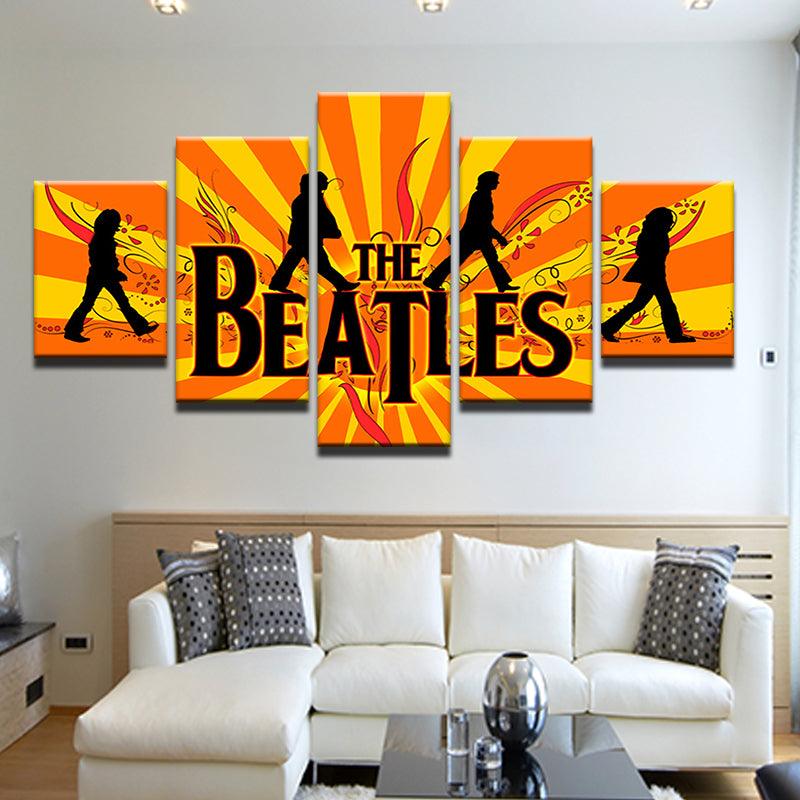 Beatles, The 5 Panel Canvas Print Wall Art - GotItHere.com