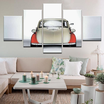 BMW Isetta 5 Panel Canvas Print Wall Art - GotItHere.com