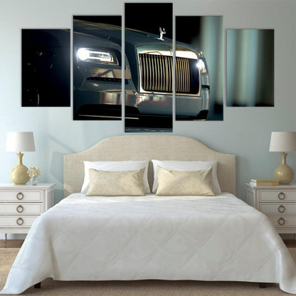 Rolls Royce 5 Panel Canvas Print Wall Art - GotItHere.com