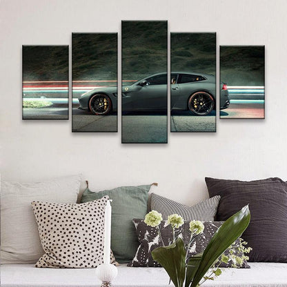 Ferrari FF 5 Panel Canvas Print Wall Art - GotItHere.com