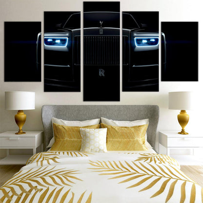 Rolls Royce 5 Panel Canvas Print Wall Art - GotItHere.com