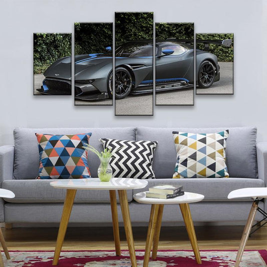 Aston Martin Vulcan 5 Panel Canvas Print Wall Art - GotItHere.com
