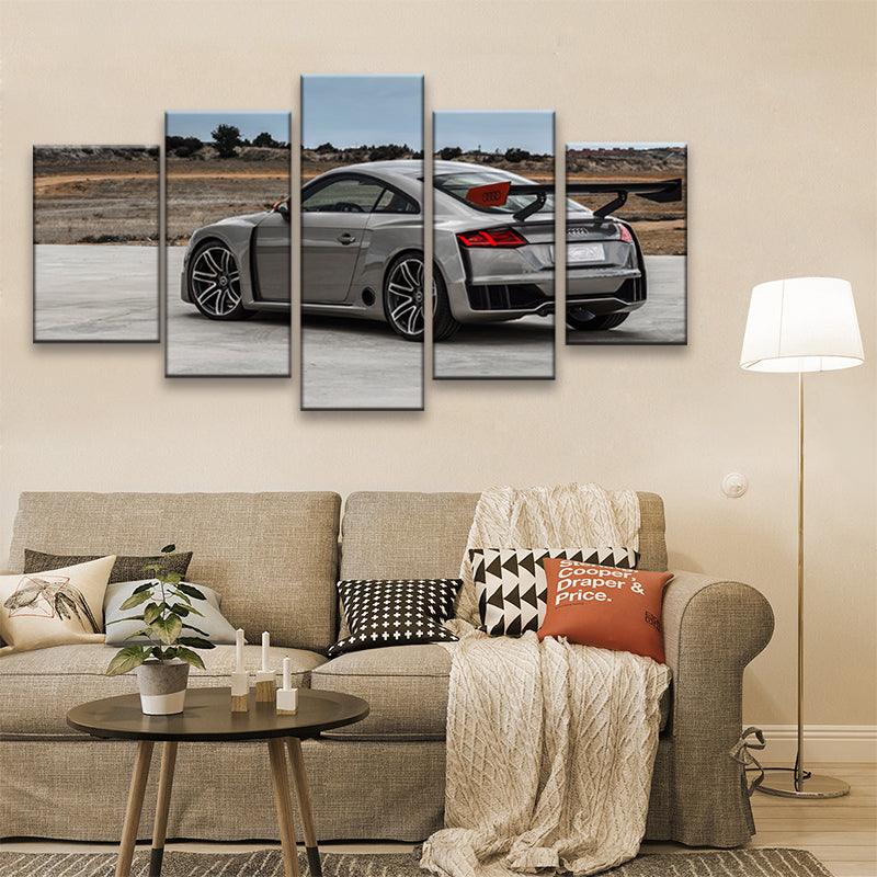 Audi TT 5 Panel Canvas Print Wall Art - GotItHere.com