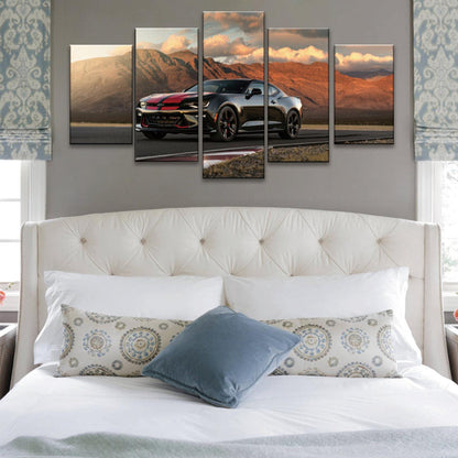 Chevrolet Camaro Chevy 5 Panel Canvas Print Wall Art - GotItHere.com