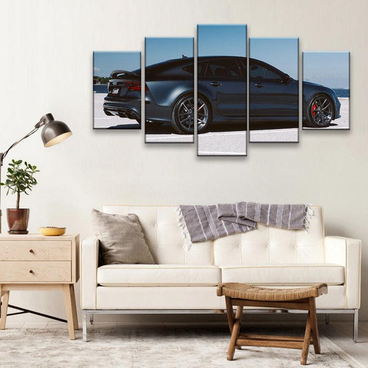 Audi A7 5 Panel Canvas Print Wall Art - GotItHere.com