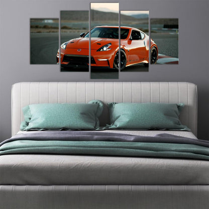 Nissan 370Z 5 Panel Canvas Print Wall Art - GotItHere.com