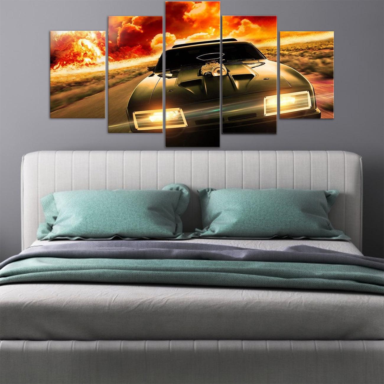 Ford Falcon Pursuit Special 5 Panel Canvas Print Wall Art - GotItHere.com