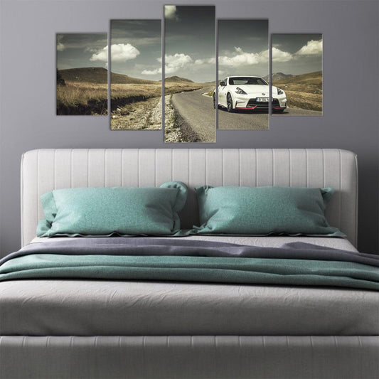 Nissan 370Z 5 Panel Canvas Print Wall Art - GotItHere.com