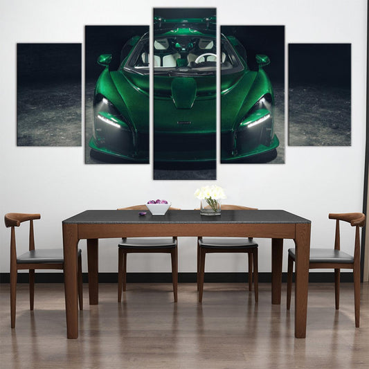 McLaren Senna 5 Panel Canvas Print Wall Art - GotItHere.com