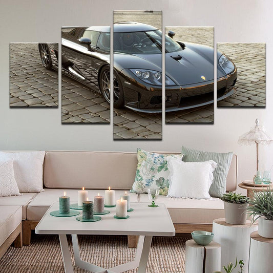 Koenigsegg CCX 5 Panel Canvas Print Wall Art - GotItHere.com