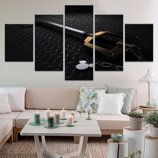Disney Key To The Kingdom 5 Panel Canvas Print Wall Art - GotItHere.com