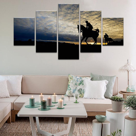 Polo 5 Panel Canvas Print Wall Art - GotItHere.com
