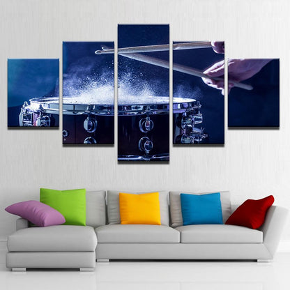 Snare Drum 5 Panel Canvas Print Wall Art - GotItHere.com