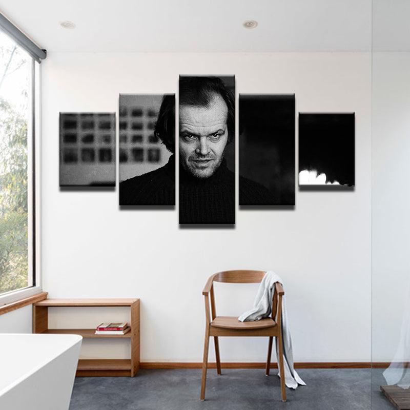 Shining, The Jack Nicholson Movie 5 Panel Canvas Print Wall Art - GotItHere.com