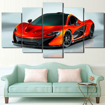 McLaren P1 5 Panel Canvas Print Wall Art - GotItHere.com